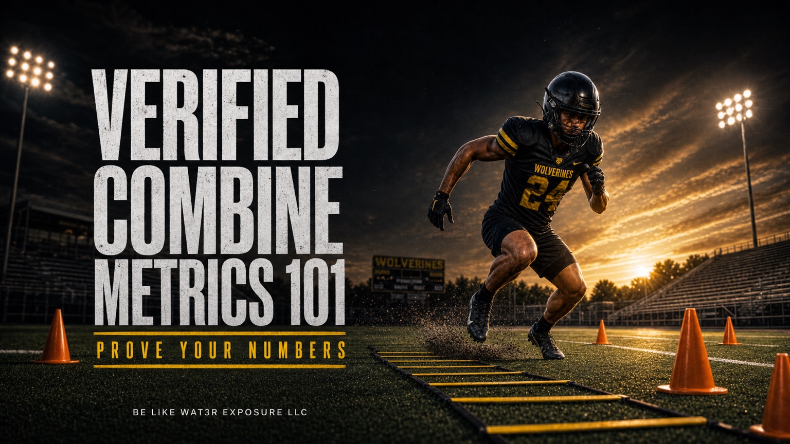 BLWE Verified Combine Metrics 101 graphic
